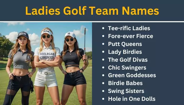 Ladies golf team names