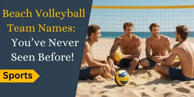 Beach volleyball team names