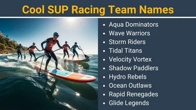 Cool Sup racing team names