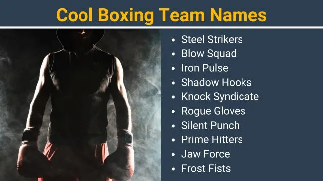 Cool Boxing team names