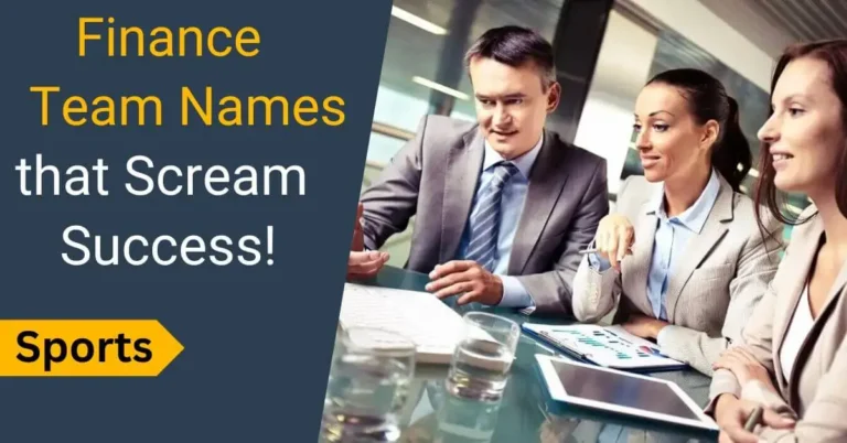 Finance team names