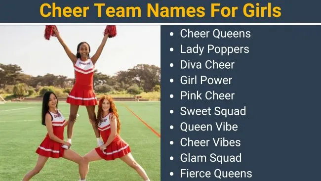 Cheer Team Names For Girls