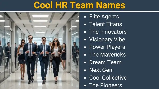 Cool HR Team Names