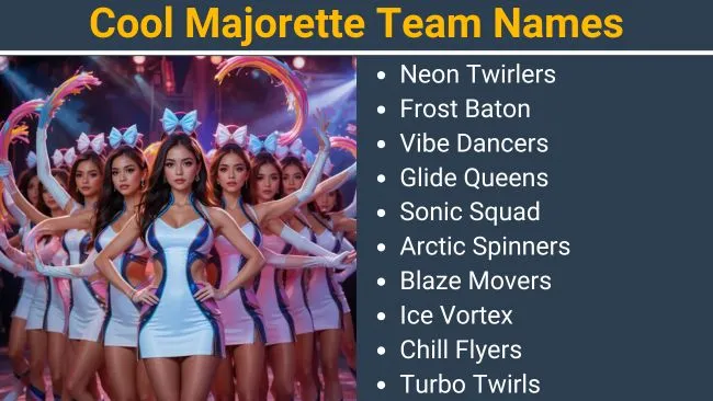 Cool Majorette Team names
