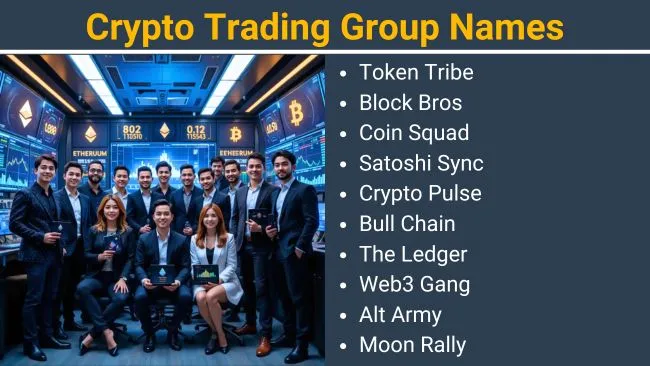Crypto Trading group names
