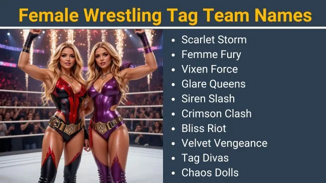 Female Wrestling Tag team names