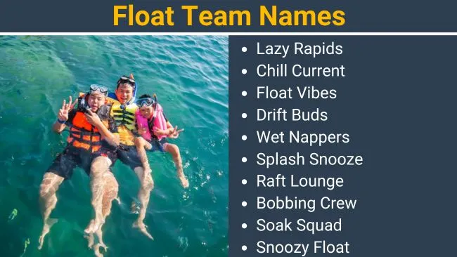 Float Team Names