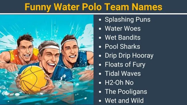Funny Water Polo Team Names