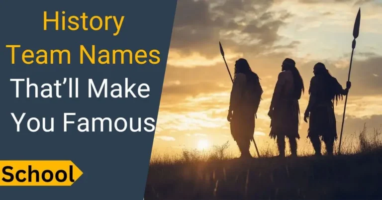 History team names