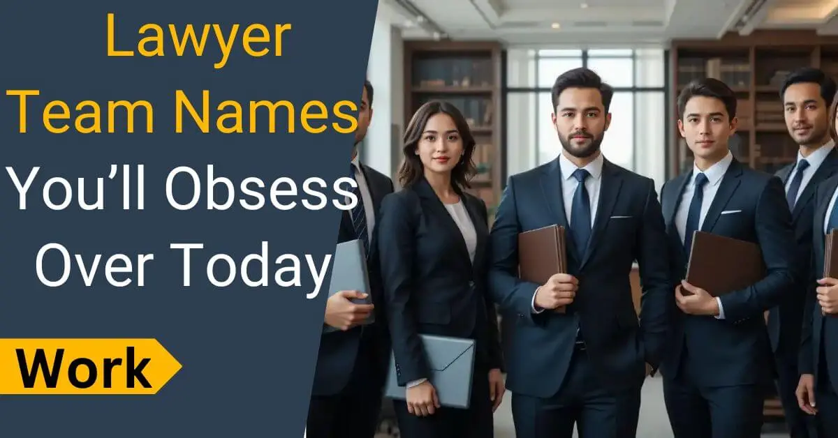 Lawyer Team Names