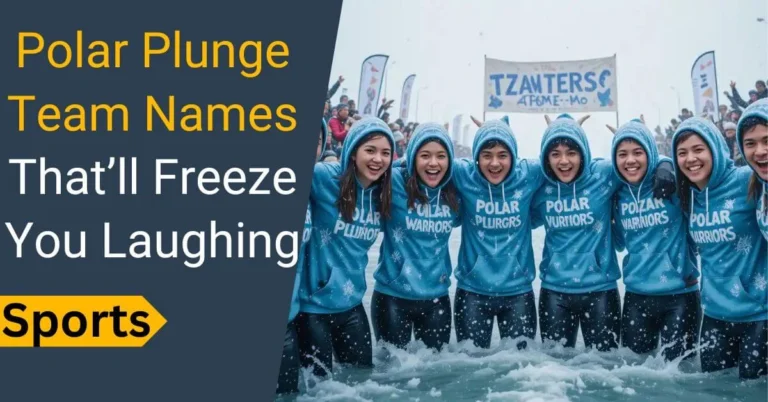 Polar Plunge Team Names