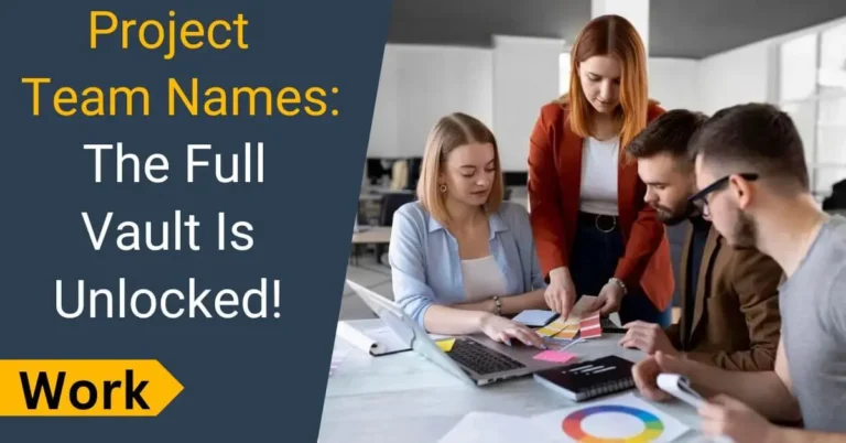 Project team names