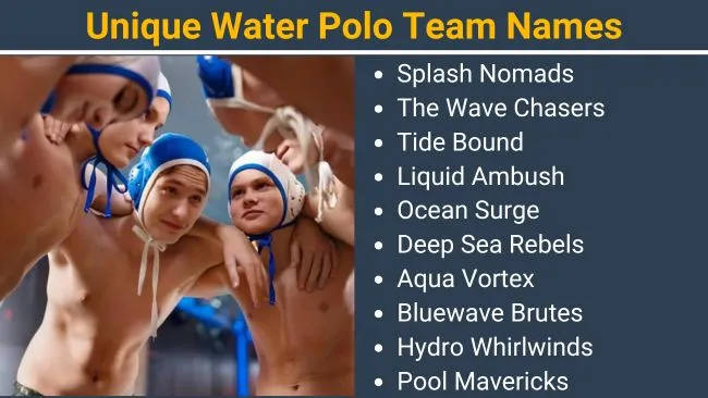 Unique Water Polo Team Names
