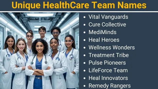Unique Healthcare Team Names