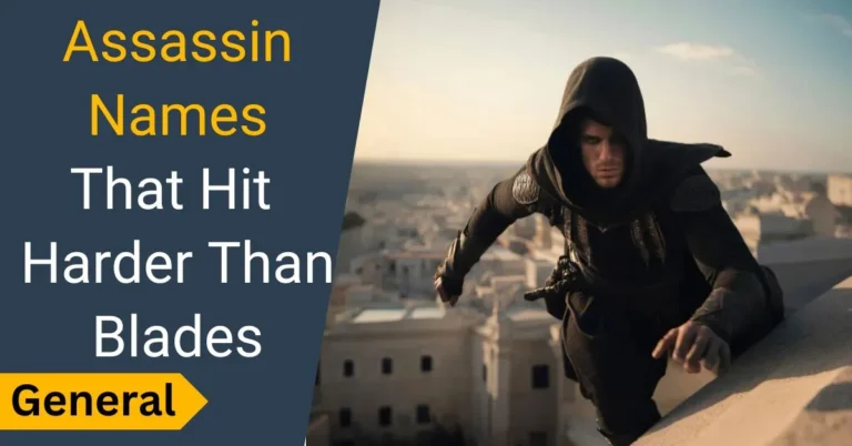 Assassin Names