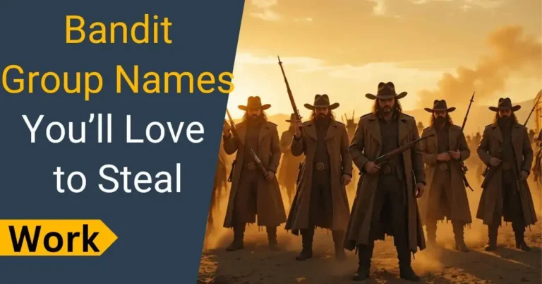Bandit Group Names