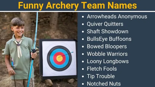 Funny Archery Team Names