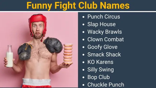 Funny Fight Club Names
