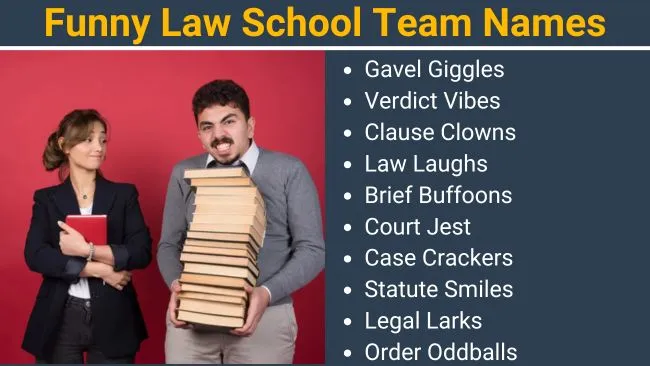 Funny Law School Team Names