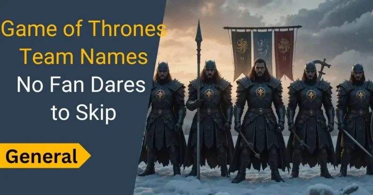 Game of Thrones Team Names
