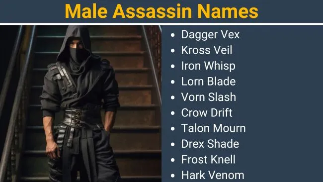 Male Assassin Names