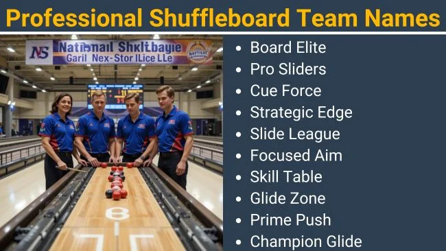Professional Shuffleboard Team Names
