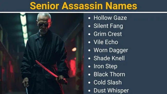 Senior Assassin Names