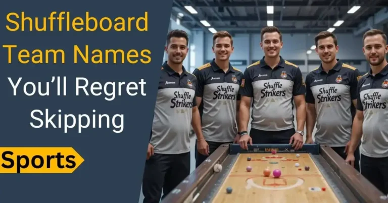 Shuffleboard Team Names