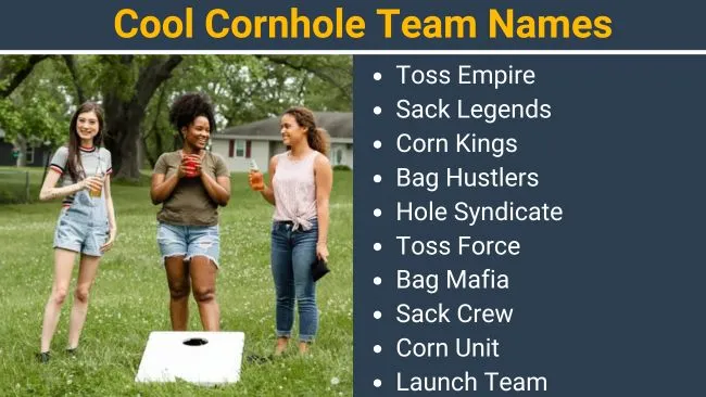 Cool Cornhole Team Names