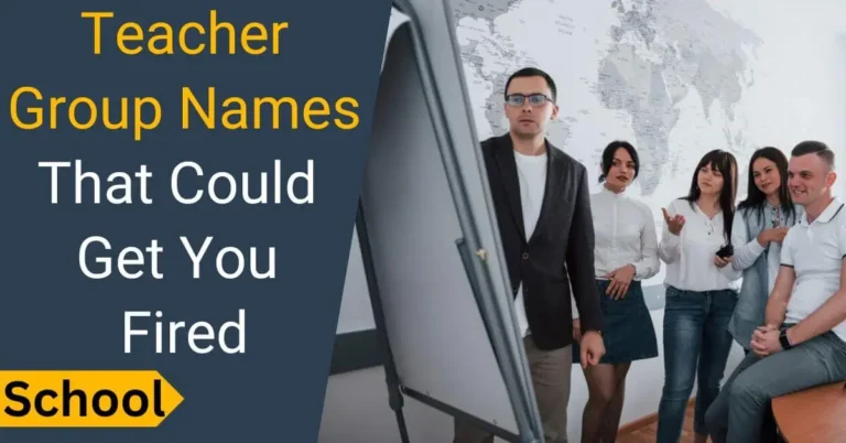 Teacher Group Names