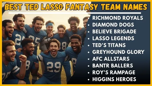 Best Ted Lasso Fantasy Team Names