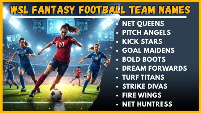 Funny WSL Fantasy Team Names