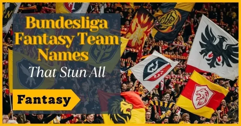 Bundesliga Fantasy Team Names