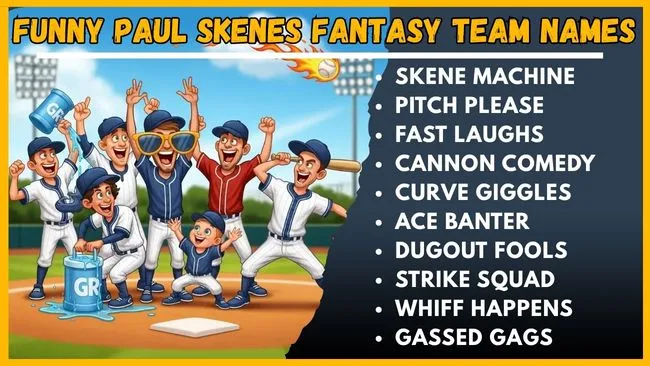 Funny Paul Skenes Fantasy Team Names