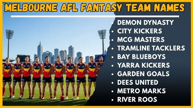 Melbourne AFL Fantasy Team Names