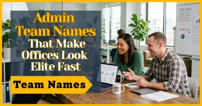 admin team names