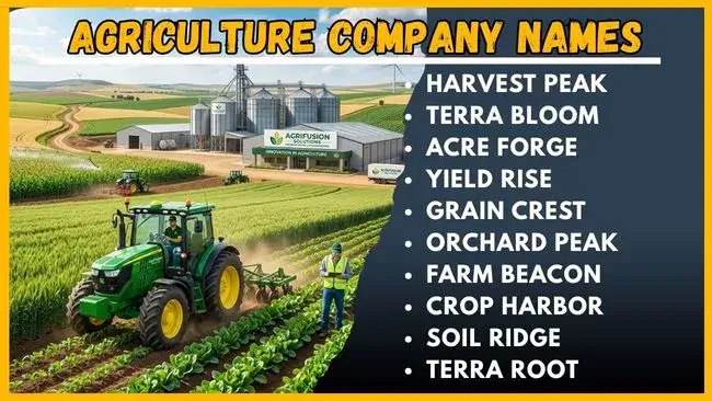 Agriculture Company Names