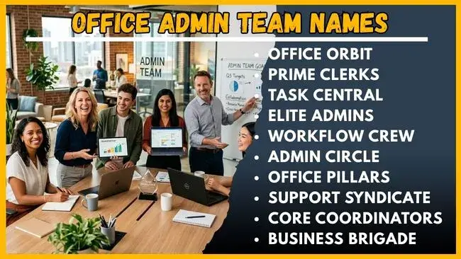 Office Admin Team Names