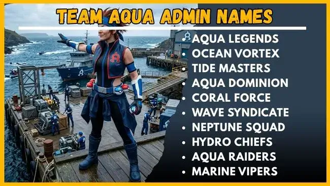 Team Aqua Admin Names